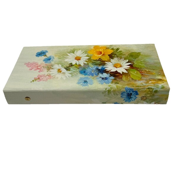 Vintage Hallmark Floral Design Photo Album New NOS 1980's Photo size 3.5x3.5 - Picture 3 of 7